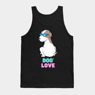 Love dog my family Tank Top